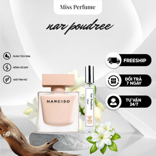 Nước Hoa nữ Nar Rodriguez Narciso Eau De Parfum Poudree 10ml | miss_perfume
