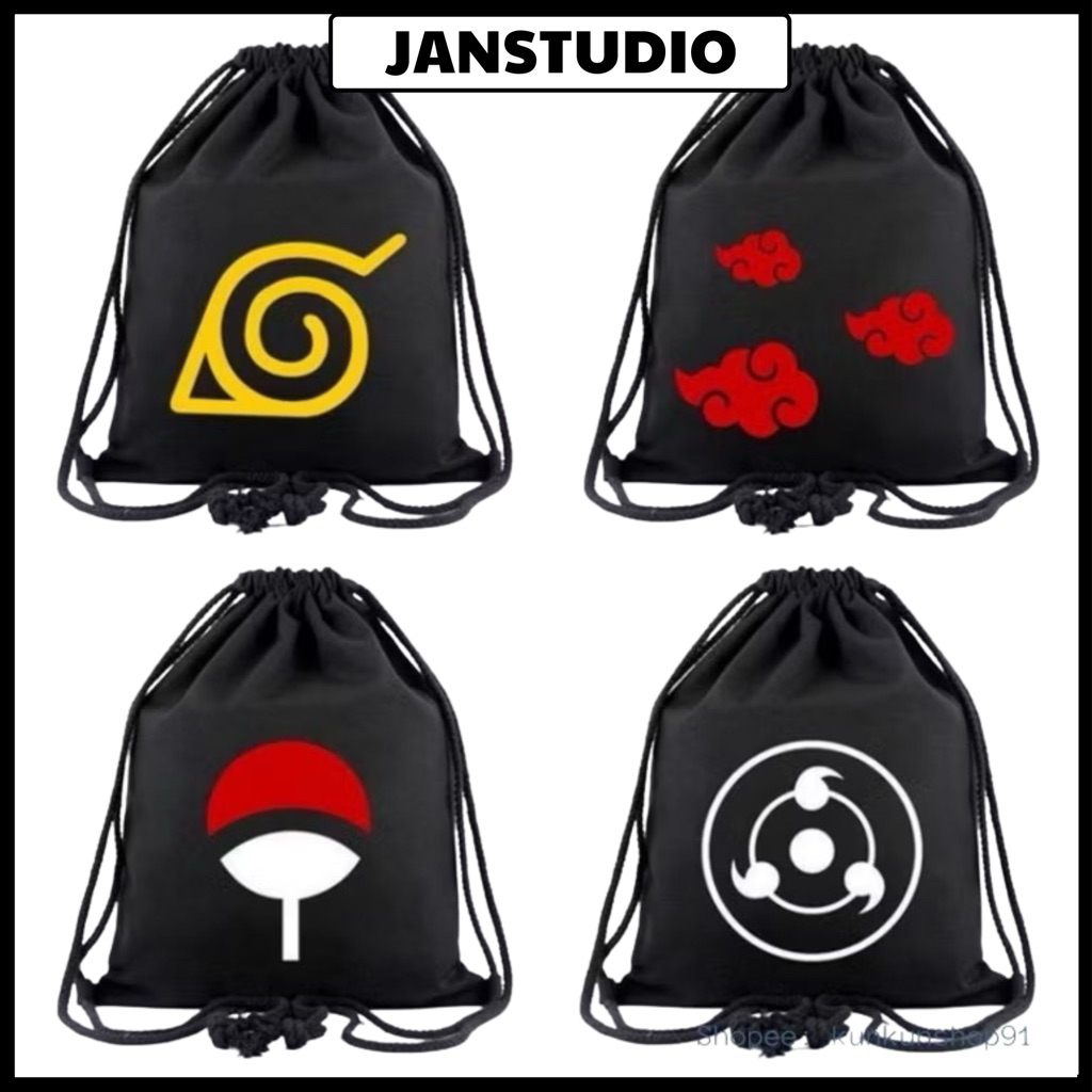 Balo Dây Rút Anime Naruto, Itachi Uchiha Mẫu Đẹp Cực HOT