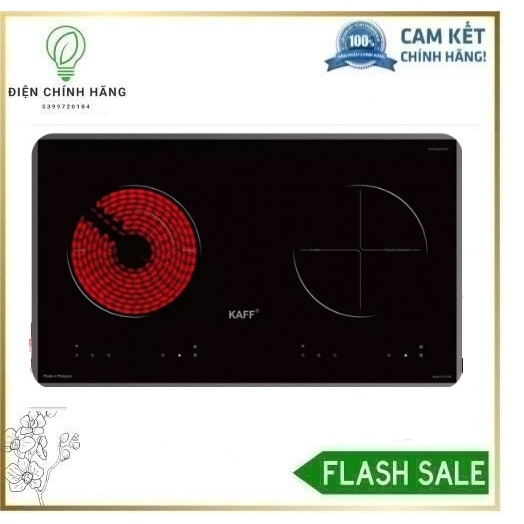 Bếp Điện (KF-073IC) 1 Lò Hồng Ngoại + 1 Lò Điện Từ. Chính hãng KAFF