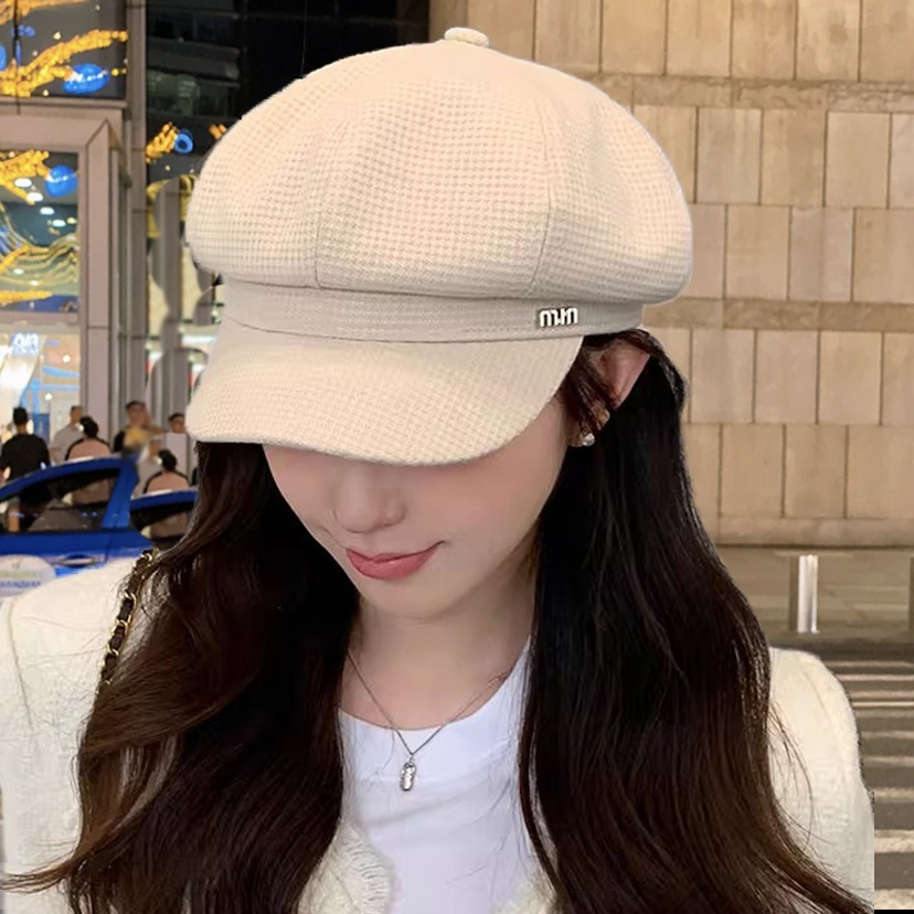 Mũ Nồi Nữ Kiểu Dáng Lưỡi Trai KAHATS, Mũ Beret Phong Cách Thời Trang Hàn Quốc Cho Mùa Thu Đông | BigBuy360 - bigbuy360.vn