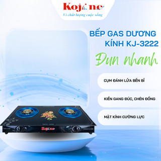 Bếp Gas Dương Kính KOJINE KJ3222 - Hàng Chính Hãng - Bảo Hành 12 Tháng