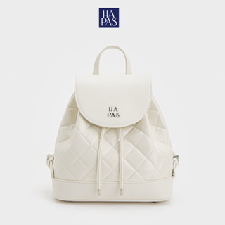Balo Nắp Gập Ô Trám Nova Sz 25 HAPAS - Chất Da Cao Cấp