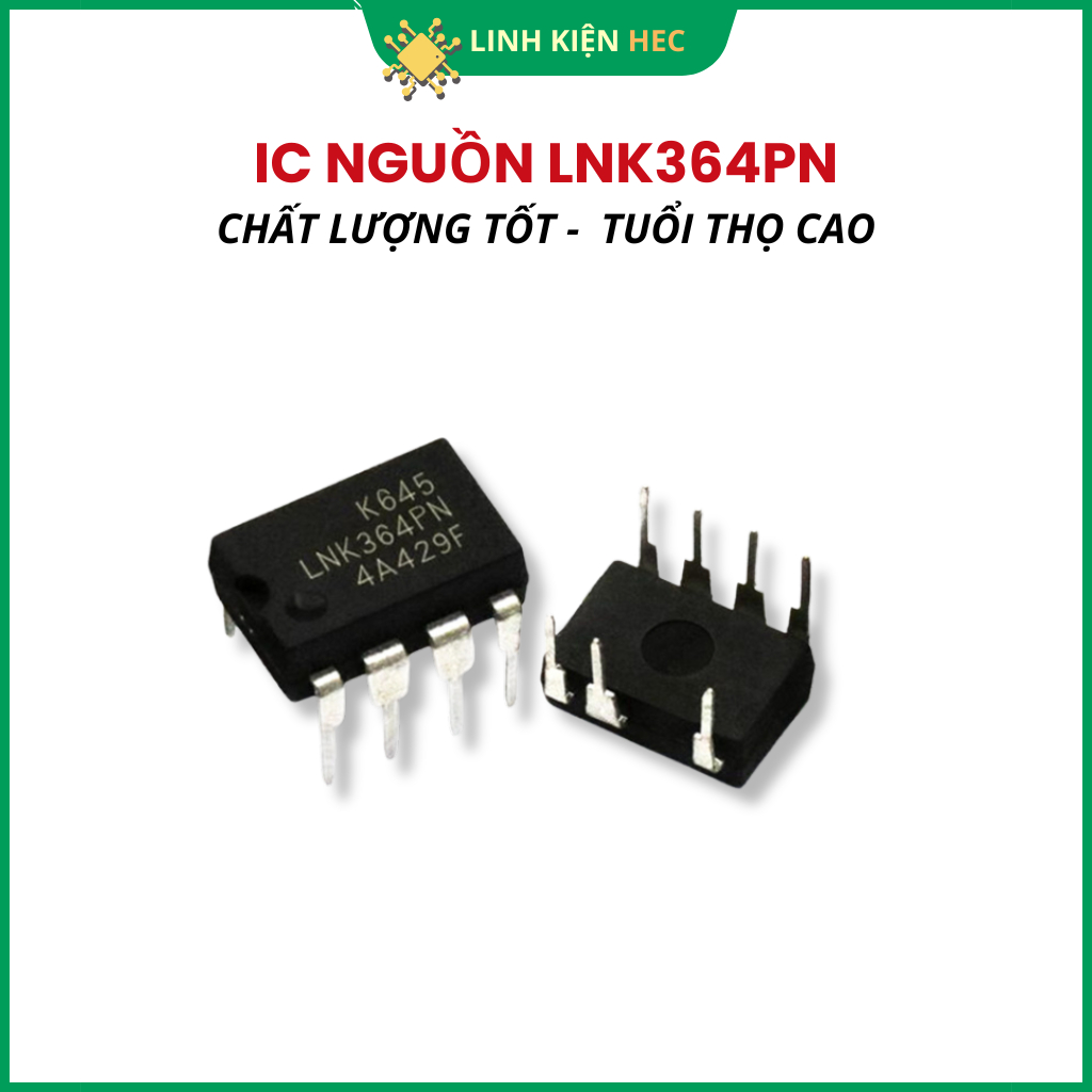 LNK364PN LNK364 DIP-7 Ic nguồn chính hãng POWER Integrations linh kiện hec.