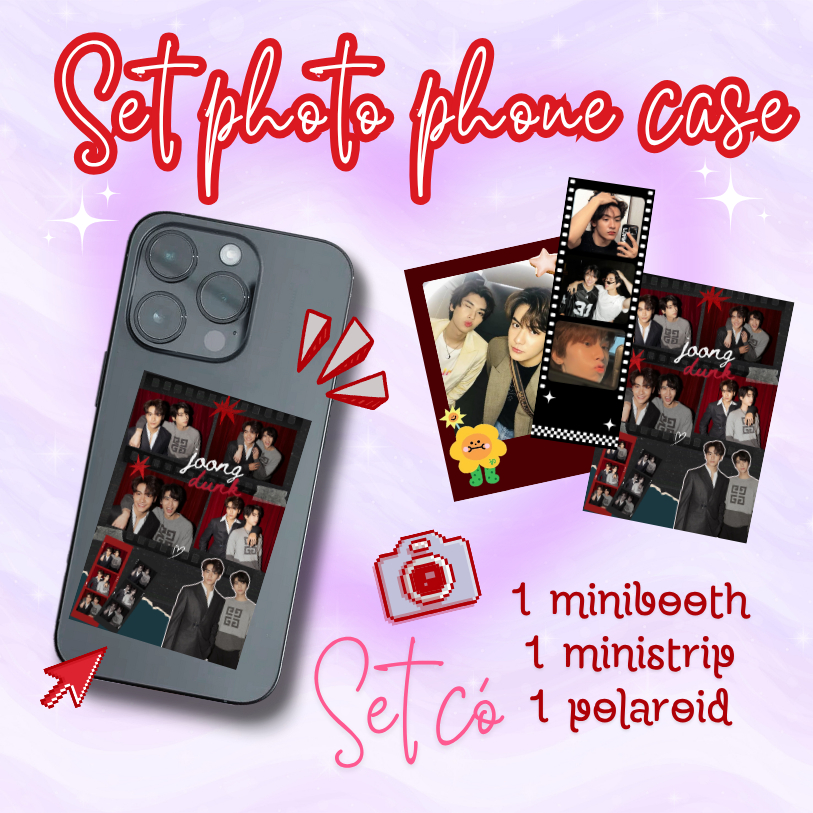 Set Photo Phone Case OTP - Set ảnh mini bỏ ốp lưng điện thoại GF, PPW, JD, PS, FK - bubulee