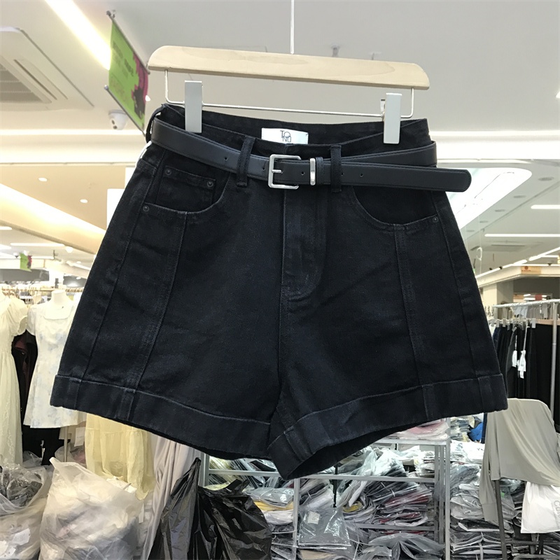 [BEST SELLER] Quần Short Jean Nữ SARAMIA, Quần Đùi Nữ Lưng Cao Dáng Chữ A Màu Trắng Đen Xanh Siêu Tôn Dáng S13 | BigBuy360 - bigbuy360.vn