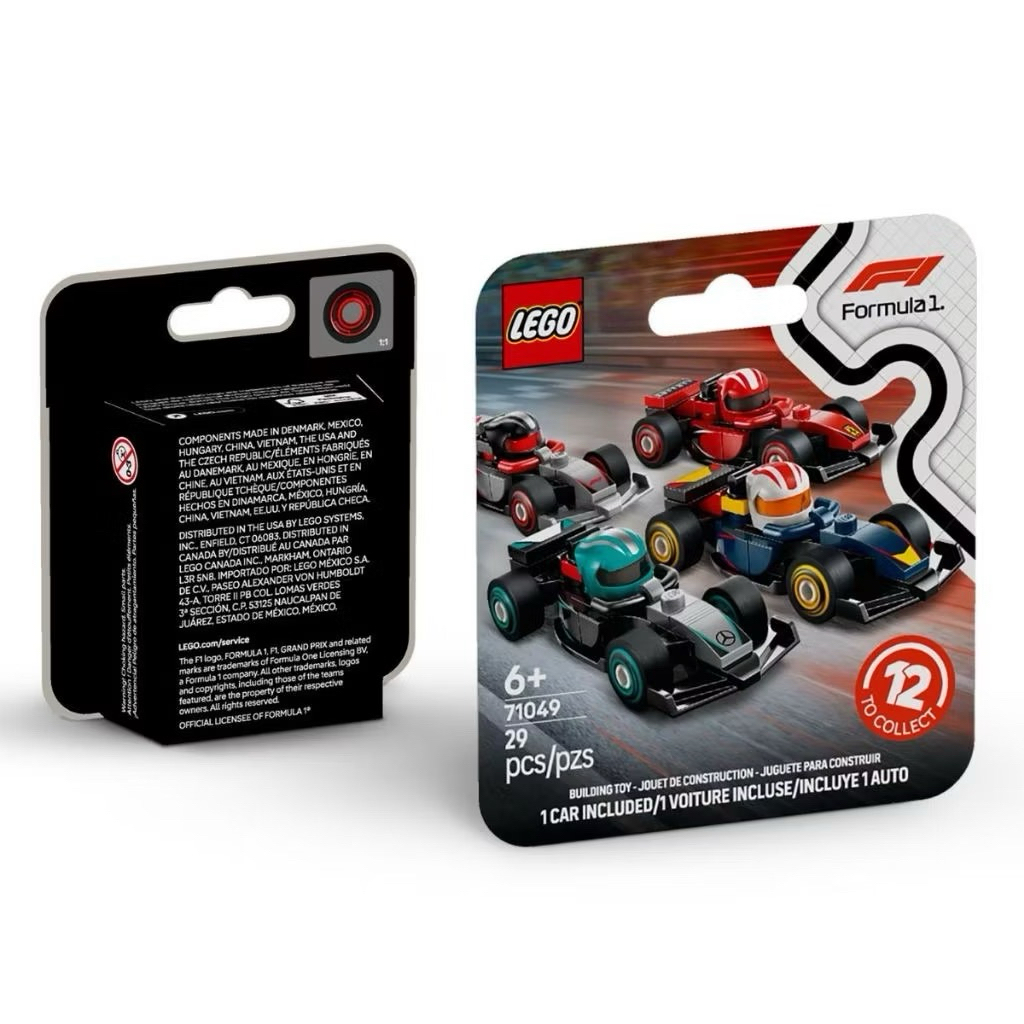 [CÓ SẴN - NEW - NGUYÊN HỘP] LEGO MINIFIGURES 71049 Đồ Chơi Lắp Ráp Bộ Sưu Tập Xe Đua F1®