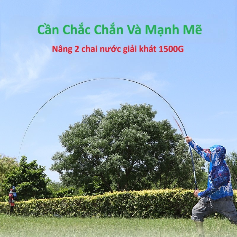 Cần Câu Tay Carbon 2m7 3m6 4m5 5m4 6m3 7m2 Zoom Gọn Long 3x - Cần Câu Tay Zoom Điều Chỉnh
