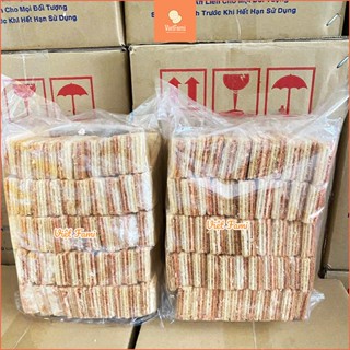 Bánh xốp kem hương vị sầu riêng truyền thống 1kg, bánh kẹp kem ngày xưa