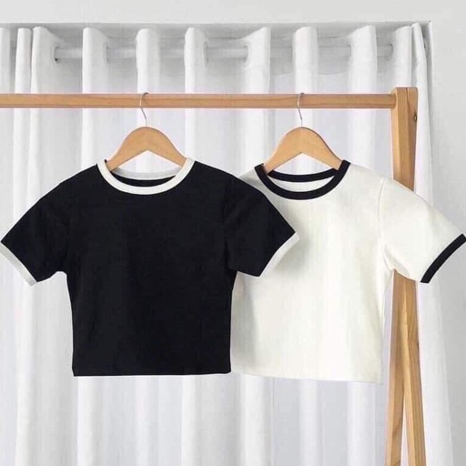 Áo thun croptop form body form nhỏ ôm người