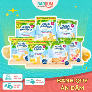 Bánh quy ăn dặm bổ sung sắt,canxi cho bé từ 6M 30g/120g/gói When I Grow Up