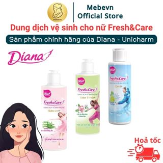  Dung dịch vệ sinh cho nữ Fresh&Care của Diana Unicharm dung dịch vệ sinh nữ giới giúp cân bằng PH 