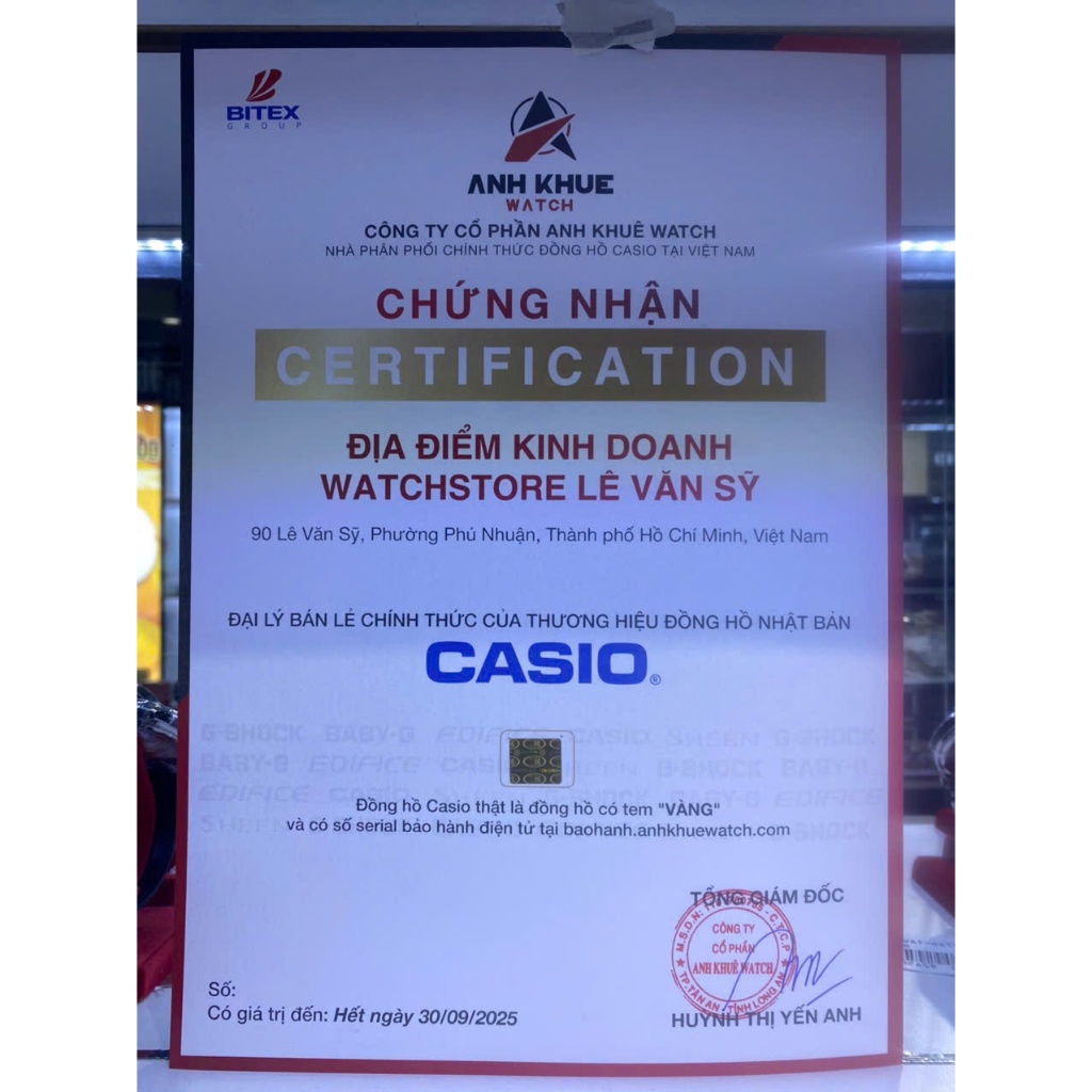 Đồng Hồ Nam Casio MTP-V005D-2B5UDF Mặt Xanh Kim Bạc Kính Khoáng 40mm Chống Nước Chính Hãng - WATCHSTORE | BigBuy360 - bigbuy360.vn