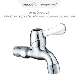   Đồng Thau Cao Cấp  Vòi Nước Chống Bắn Nước MoLuux   Vòi Hồ Đầu Vòi Tạo Bọt Chống Bắn Nước Có Màng Lọc Tạp Chất 