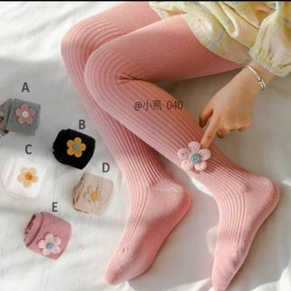 QUẦN TẤT LEN HOA  CÓ BÀN ĐÍNH HOA CHO BÉ HÀNG DÀY ĐẸP SIÊU XINH SIÊU DỄ THƯƠNG CHO BÉ GÁI