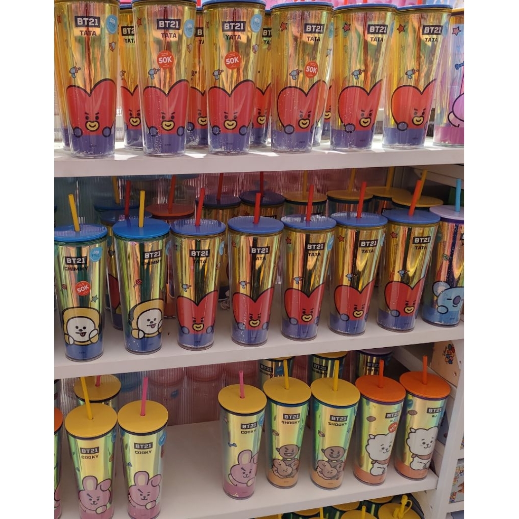 Ly nước, bình nước BT21 [Miniso]