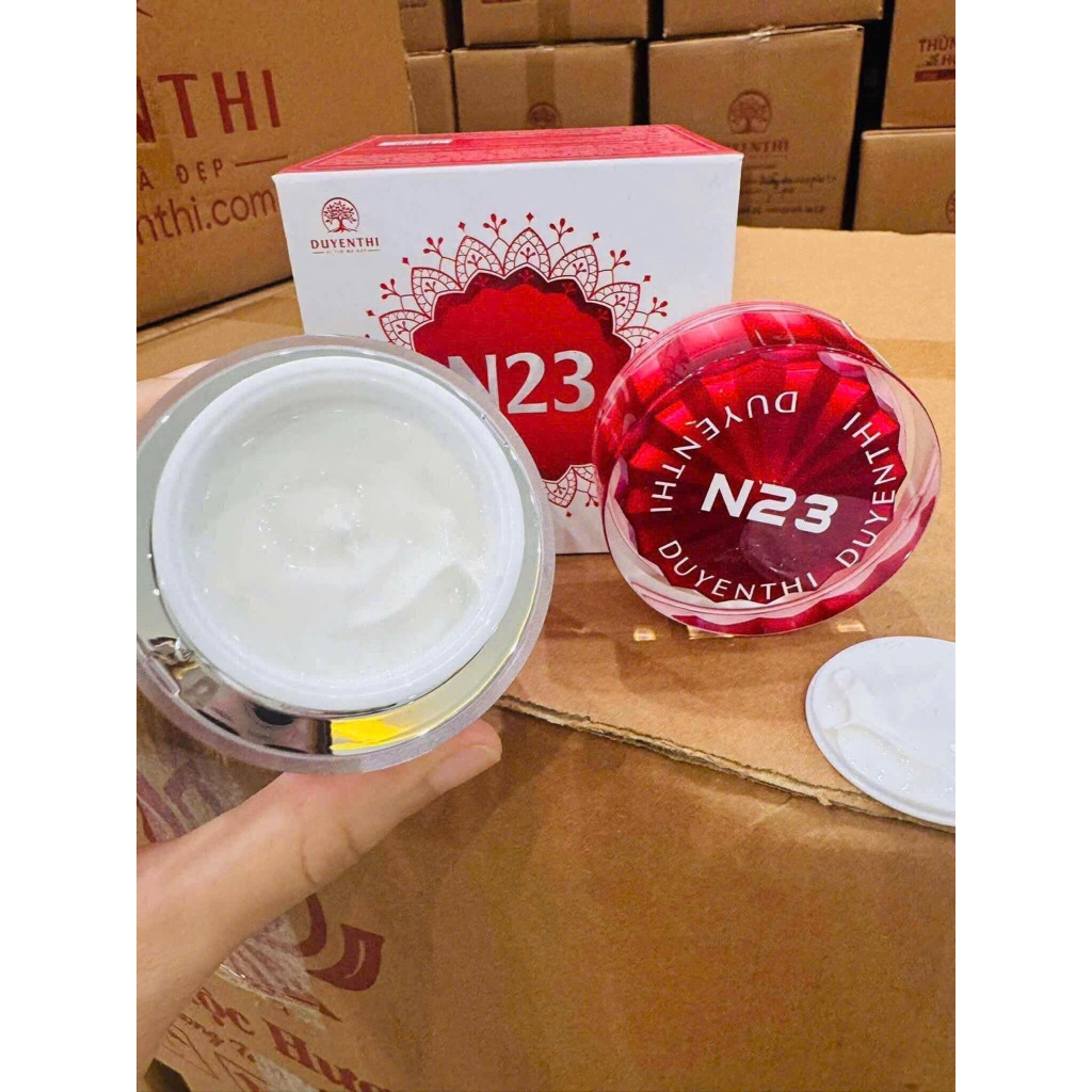 Kem Dưỡng N23 Duyên Thị Dưỡng Trắng Da Hộp 25g ( mẫu 2025 kem trắng)