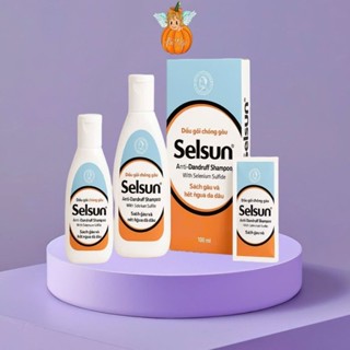  Dầu Gội - Dầu Xả Selsun Chống Gàu Giảm Ngứa Sạch Vảy Nấm 100ml 