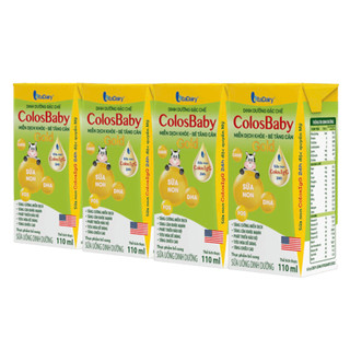 Sữa pha sẵn ColosBaby Vitadairy 110ml - Đủ loại Gold và IQ