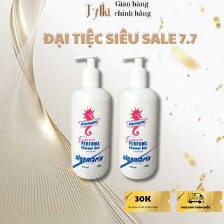  Sữa tắm cá ngựa hương nước hoa ALGEMARIN Exclusive Perfume Shower Gel Đức - 600ml 