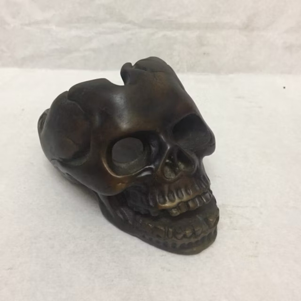 MeeMan Decor Nhà Xéo Xọ| Gạt Tàn Đầu Lâu “Skull Ashtray” –  Gothic Halloween - Size Nhỏ | Đồ Decor T