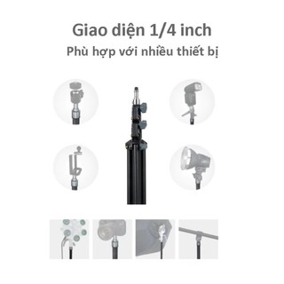 (Giá Sỉ) Chân đèn tripod Linco Zenith 1m6, chân máy ảnh, hàng chính hãng, chăc chắn full box