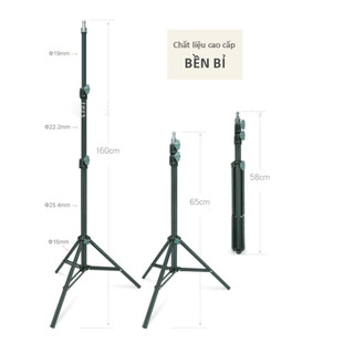 (Giá Sỉ) Chân đèn tripod Linco Zenith 1m6, chân máy ảnh, hàng chính hãng, chăc chắn full box