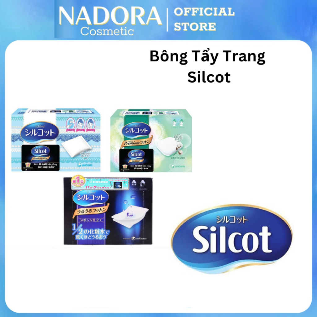 [Các Loại] Bông Trang Điểm Silcot Cao Cấp