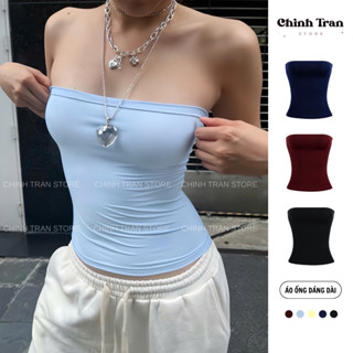 Áo Ống Trơn Basic Ôm Body Nhiều Màu Chất Liệu Cotton Mỏng Mát - Chinh Trần Store