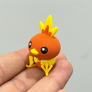 Torchic Pokemon | Thiện đang làm gì | in 3D Đồ chơi Móc khoá | A01-03