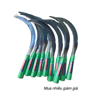 ( giá 3 cai ) Liềm cắt cỏ, liềm 10 thép cao cấp