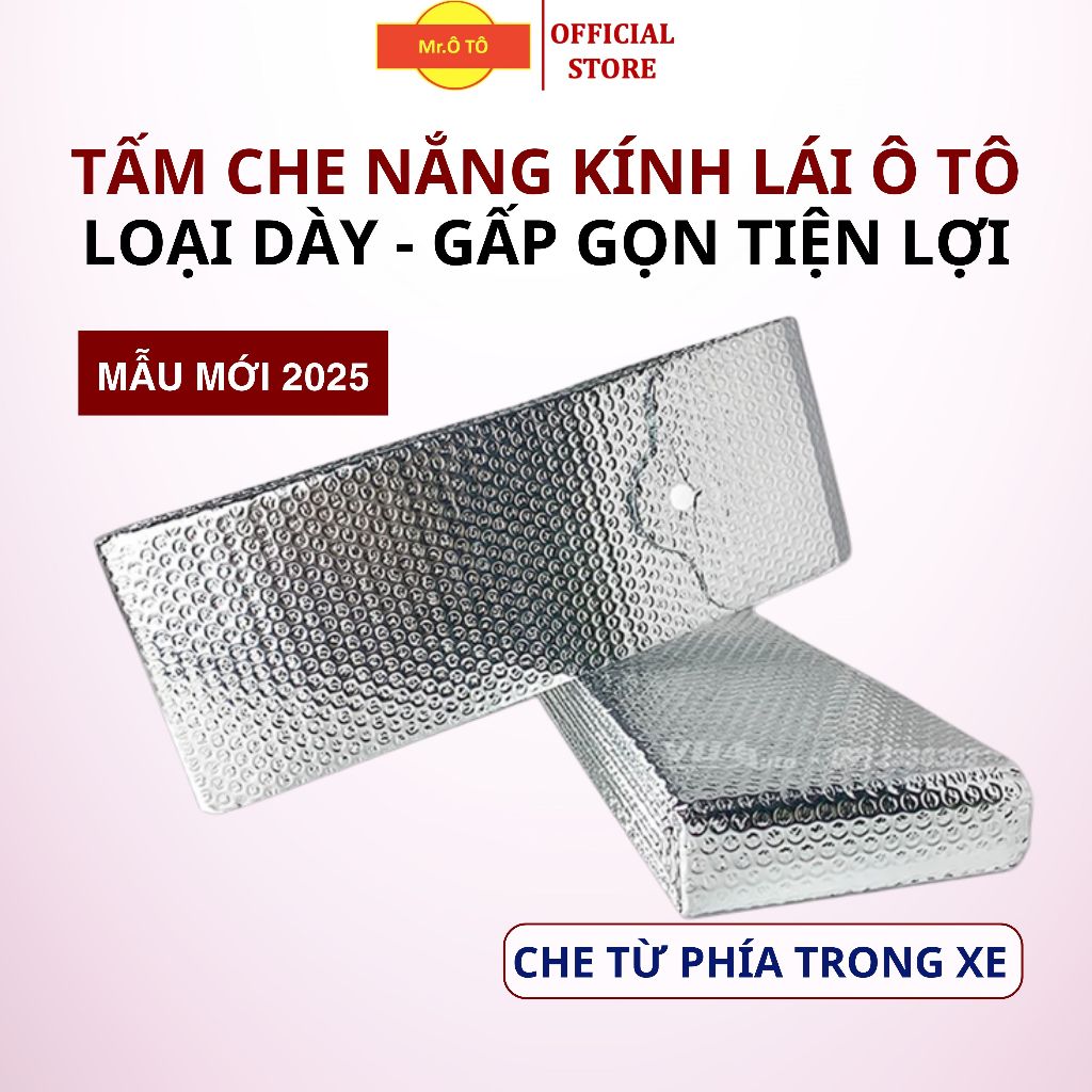 Tấm che nắng kính lái gấp gọn Mr Ô TÔ