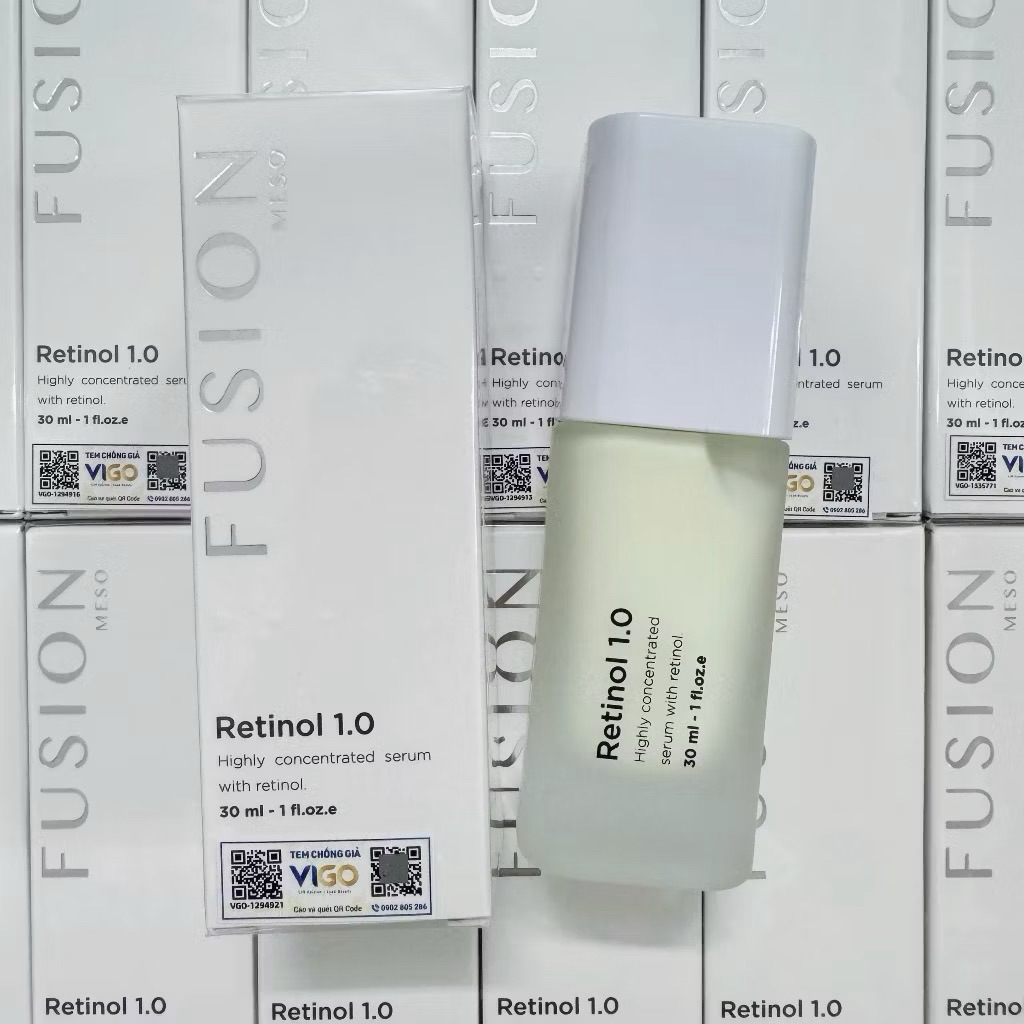 [Mẫu Mới] Kem Chống Lão Hoá Nám Tàn Nhang Fusion Retinol 1.0 Meso Therapy