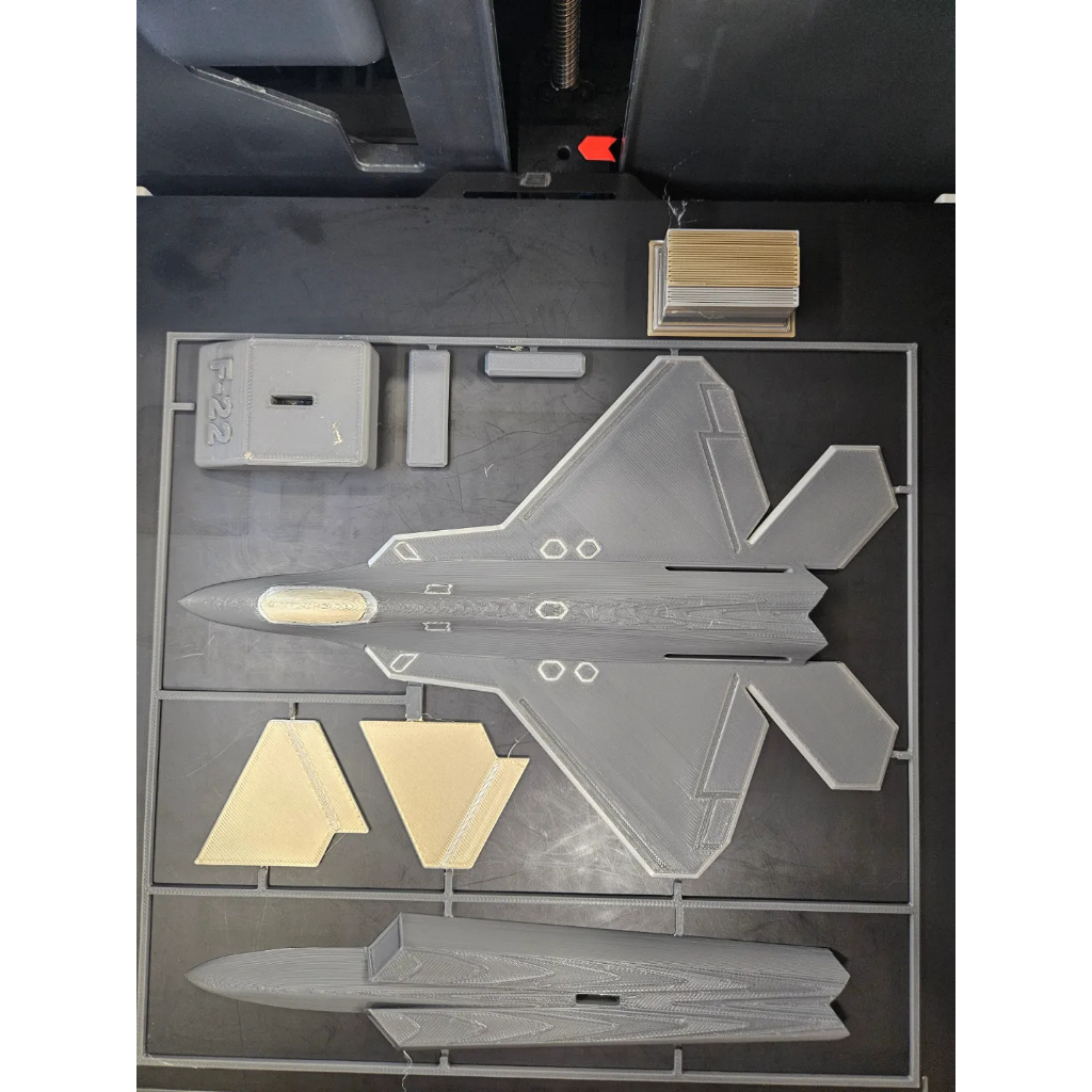 Mô hình tiêm kích Lockheed Martin F-22 Raptor máy bay trưng bày, quân sự