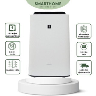[TẶNG HEPA] MÁY LỌC KHÔNG KHÍ SHARP INVERTER-KC30-KC40-KC50-KC70-Điện 220V-Lọc bụi PM2.5, Khử mùi,Tạo ẩm-Phòng 25-60M2