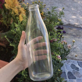 CHAI THUỶ TINH NẮP THIẾC 1 lít