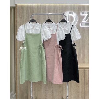 Yếm váy phong cách hàn quốc DZU.SG