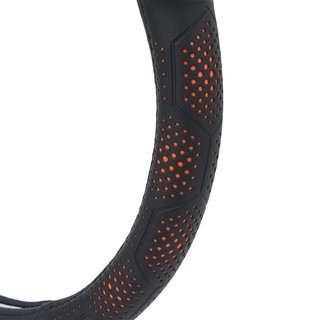 Bọc Vô Lăng Da Nappa 3D Vân Tổ Ong Vân Carbon Xe Mitsubishi