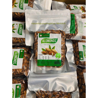 Combo 2 gói Hạnh nhân sống làm sữa hạt 500g (Hạt tươi mới thơm ngọt)