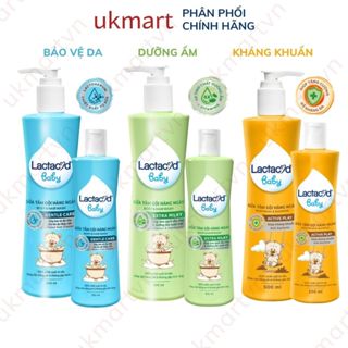 Sữa tắm gội cho bé Lactacyd chai 60ml, 250ml, 500ml