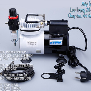  Máy Nén Khí Mini AF 18-02 Chuyên Dụng Cho Airbrush Rẻ nhất Shopee 