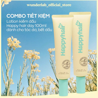 Combo 2 Lotion Kiềm Dầu Happy Hair Day 100ml – Kiểm Soát Dầu 24h Giúp Tóc Bồng Bềnh Phù Hợp Cho Tóc Bết Dầu.