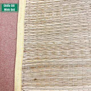 Chiếu cói cá nhân viền vàng cao cấp