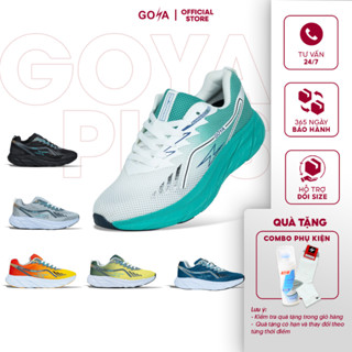 Giày thể thao chạy bộ nam nữ Goya Training Plus 2025 full màu - 100% Polyester thoáng khí, đế Siêu êm