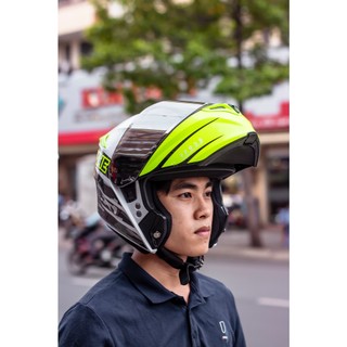 [Mua 1 Tặng 1] Mũ Bảo Hiểm Fullface Lật Hàm YOHE 938 Một Kính Chuẩn ECE22.05 An Toàn Đi Phượt [Chính Hãng Thanh Lý]