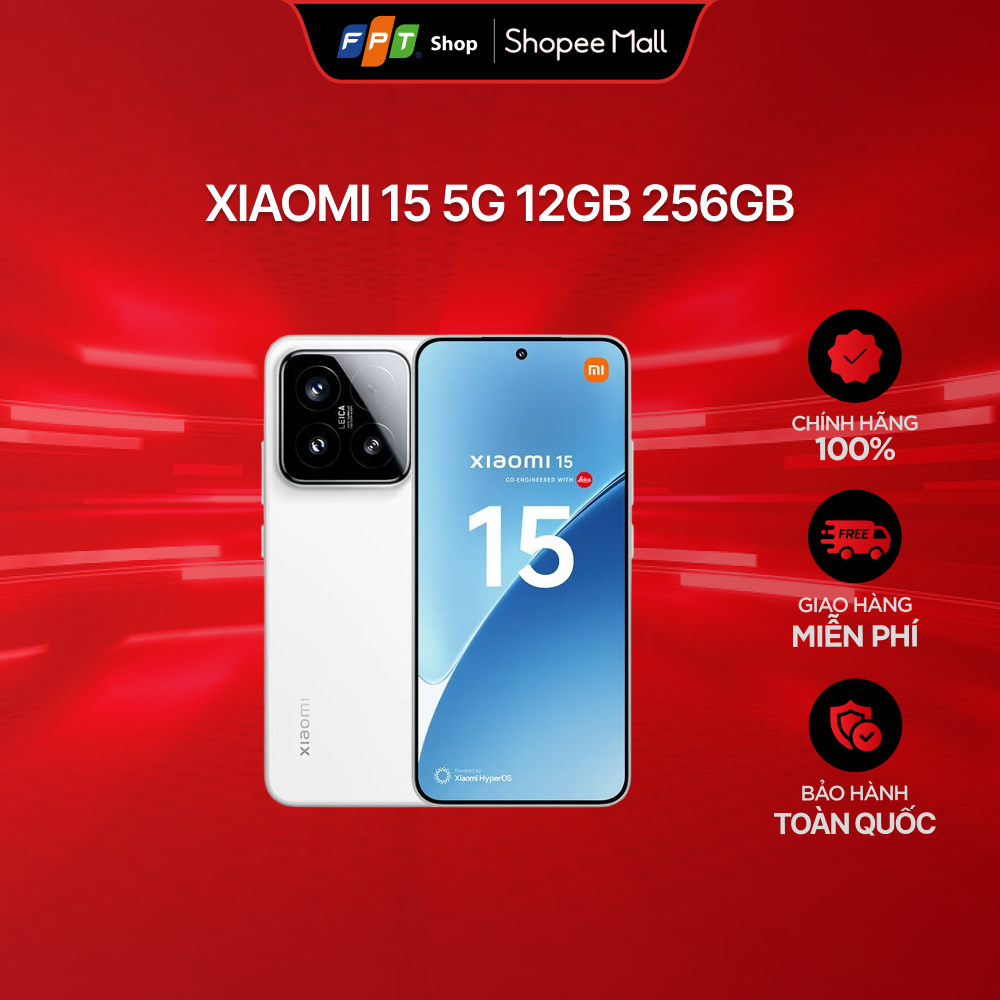 [Chỉ GH tận nơi] Điện Thoại Xiaomi 15 5G 12GB 256GB, Bảo hành 24 tháng | BigBuy360 - bigbuy360.vn
