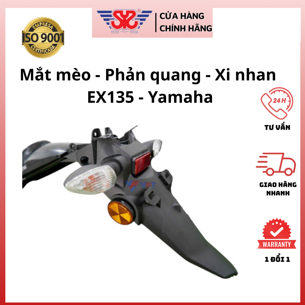 Mắt mèo phản quang đuôi dè sau Ex135-17, LC135II-V6 chính hãng Yamaha 2FC