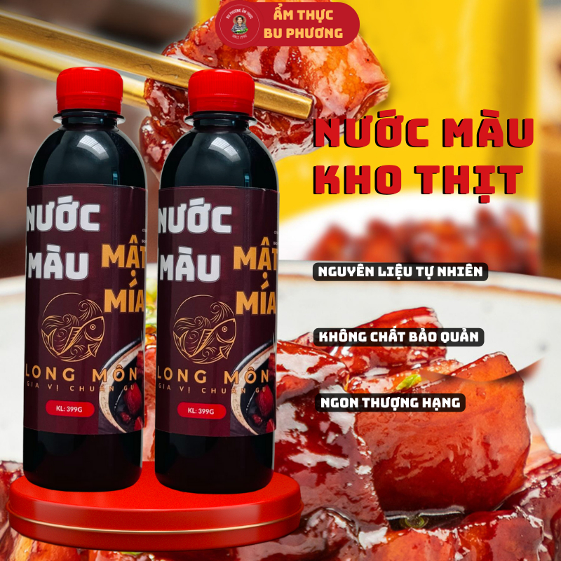 Nước màu mật mía tăng hương vị cho các món kho om chuẩn bị Việt