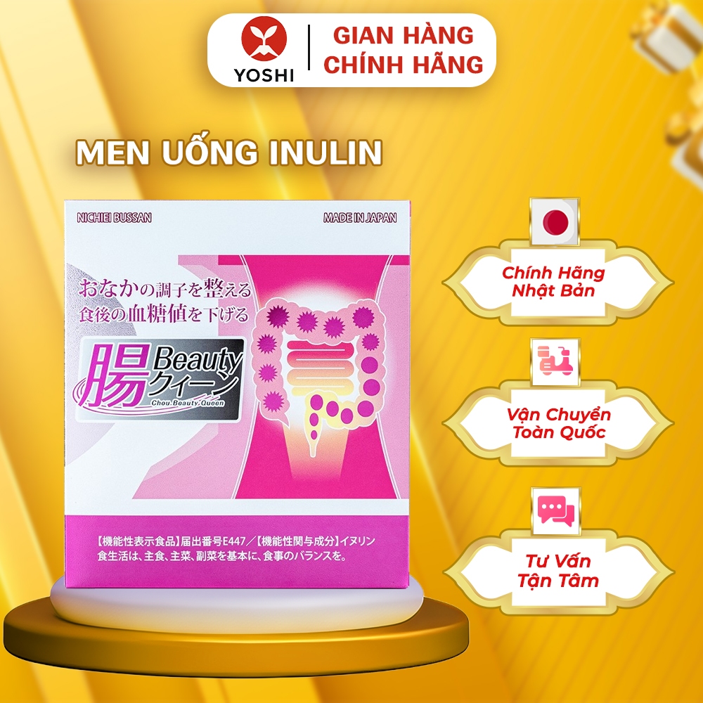 Men Uống Intestines Beauty Queen Hỗ Trợ Tiêu Hóa - Hộp 30 Gói Nhật Bản