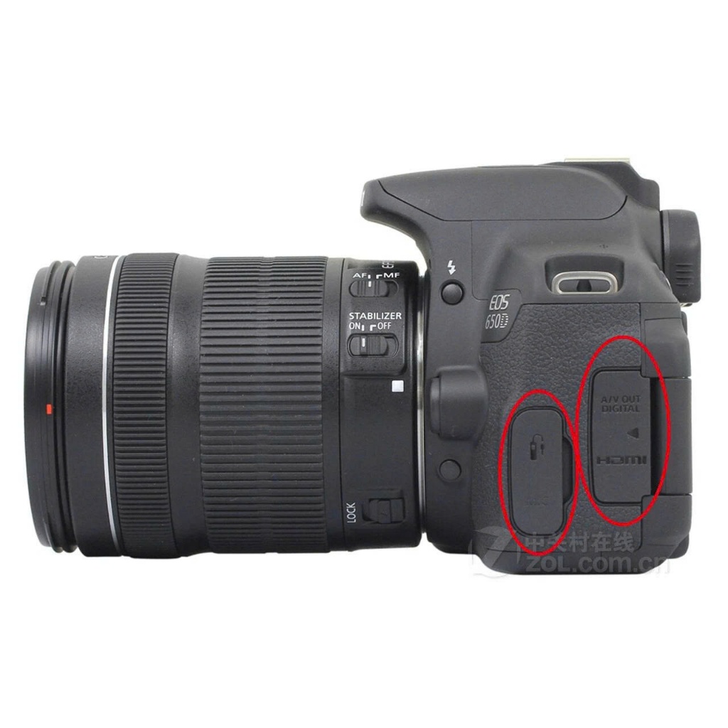 Cao su cổng USB cho Canon 650D/700D/750D - Tường Duy Digital