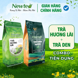 COMBO Trà Hương Lài 300g + Trà Đen 500g Newtea - Chuyên Dùng Pha Chế Trà Đá, Trà Sữa Đậm Vị
